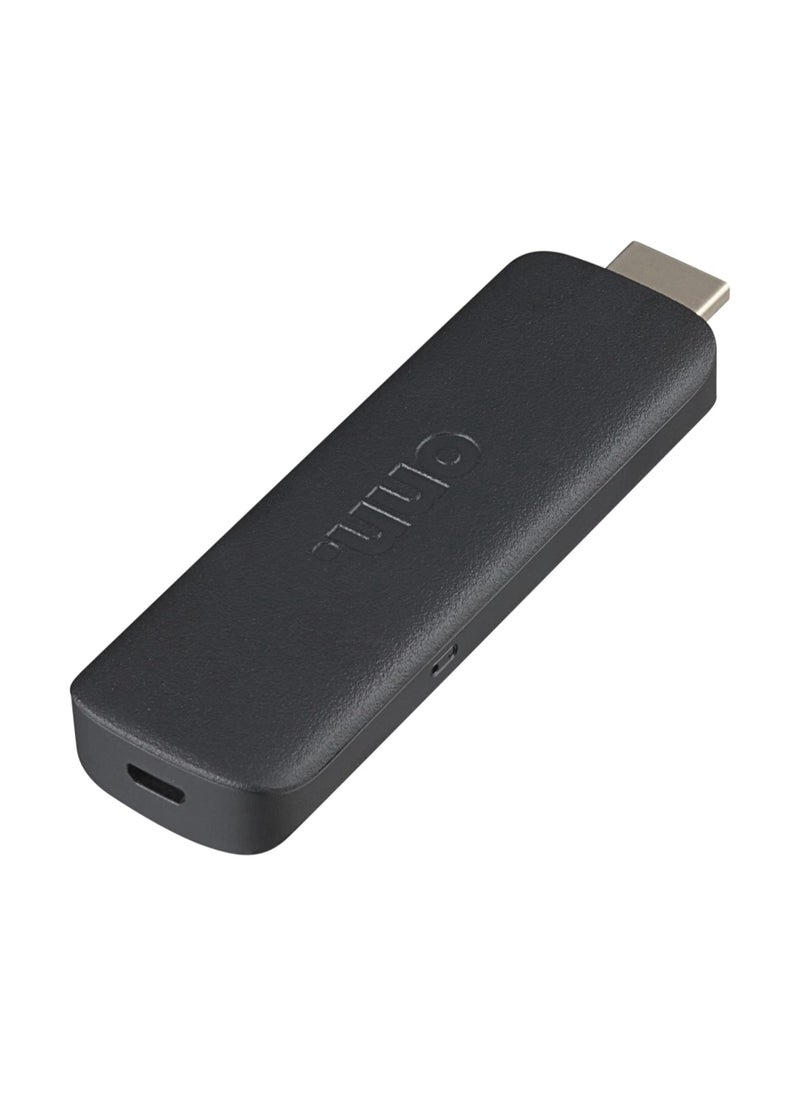 Google Tv ONN Android TV 2K FHD Streaming Stick Black (New Version)