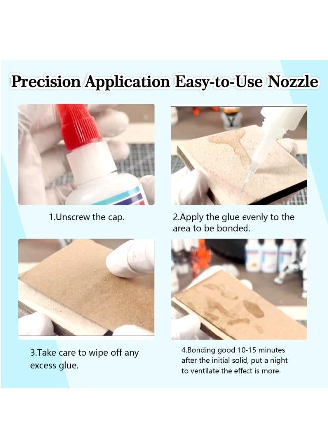 30g Waterproof Ceramic Glue, Instant Strong Adhesive for Ceramic, Porcelain & Pottery Repair, Food Safe Adhesive for Dishes, Cups & DIY Crafts - Image 4