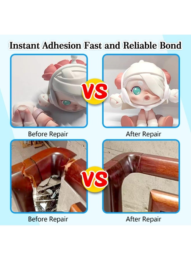 30g Waterproof Ceramic Glue, Instant Strong Adhesive for Ceramic, Porcelain & Pottery Repair, Food Safe Adhesive for Dishes, Cups & DIY Crafts - Image 5