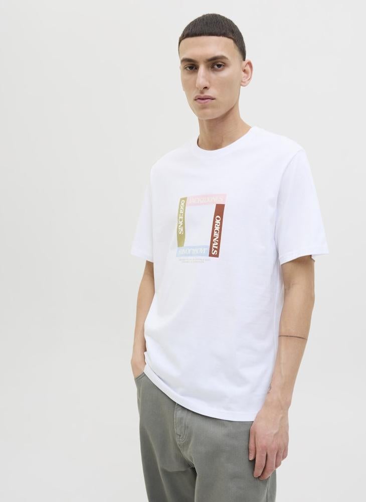 JACK & JONES Jortavira Branding round Neck T-Shirt  - Image 3