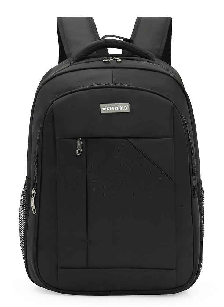 Stargold Polyester Light Weight Unisex 18 Inch Backpack with Laptop Compartment Casual Hiking Travel Bag for Business College School Students  - Image 1