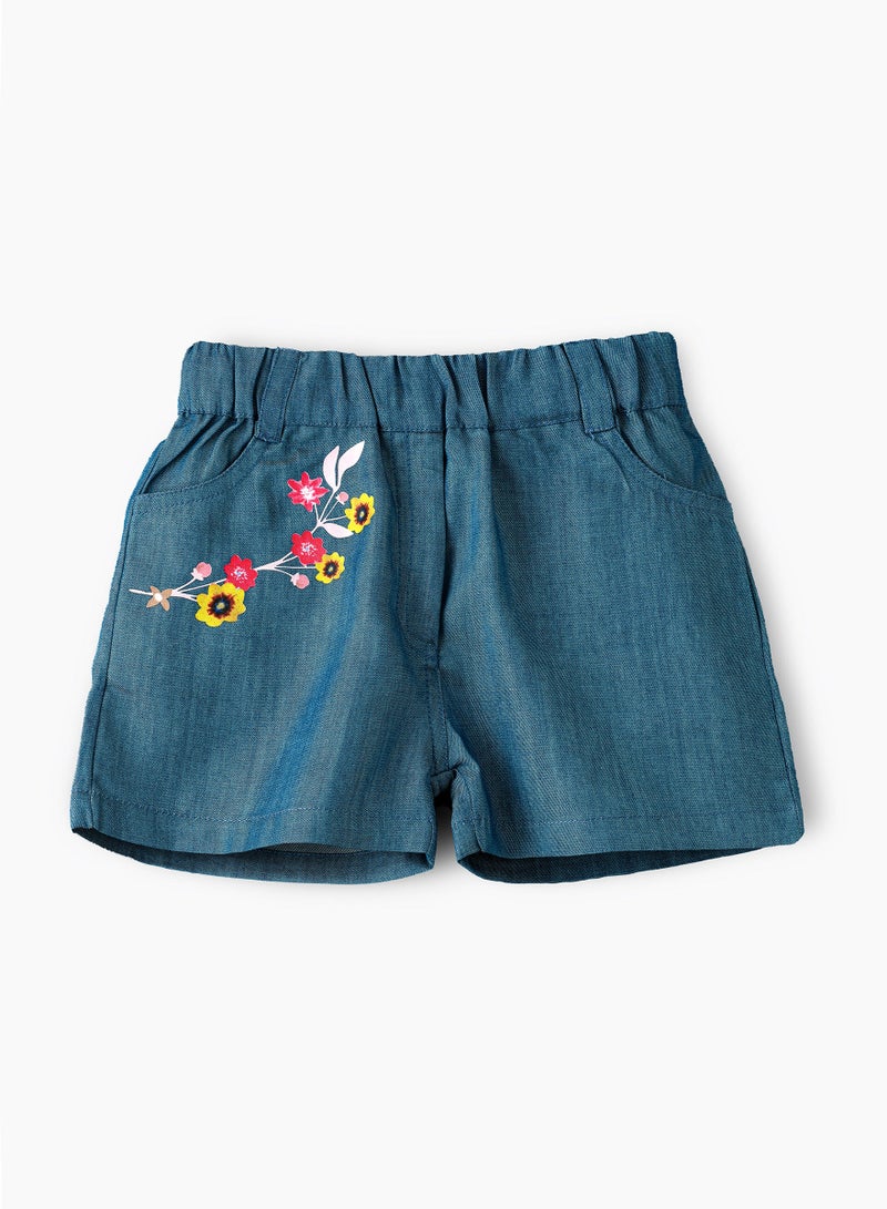 Jelliene Woven denim pant - Image 1