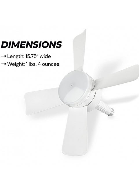 Ceiling Fan With Light And Remote Control