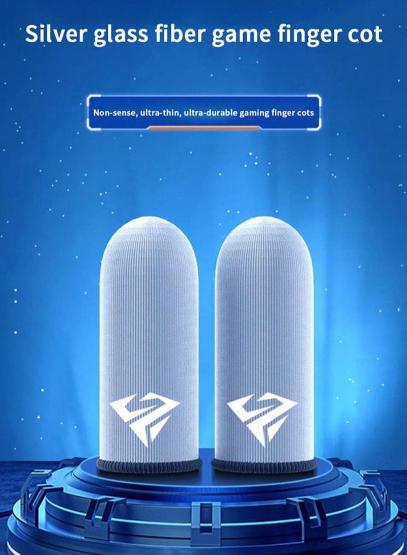 4 Gaming Finger Gloves Paired With A Metal Storage Box  - Image 2