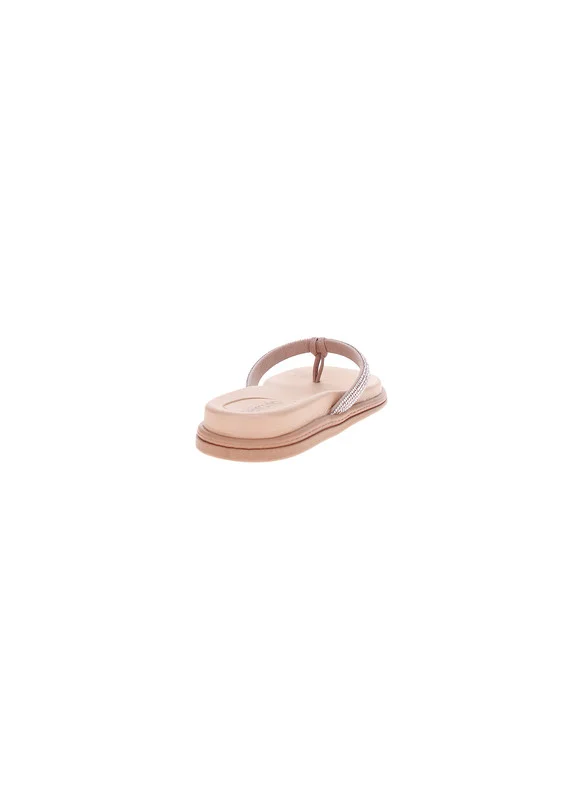 Beira Rio Beira Rio Ladies Flat Sandals Crystal | Made In Brazil