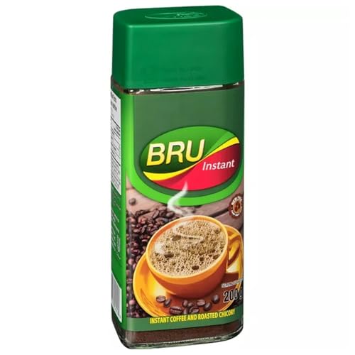 Bru Instant Coffee and Roasted Chicory 7 oz Package May Vary