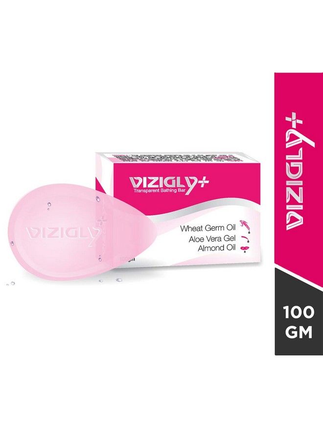 Vizigly صابون استحمام شفاف 100 جرام عبوة من 2 - Image 3