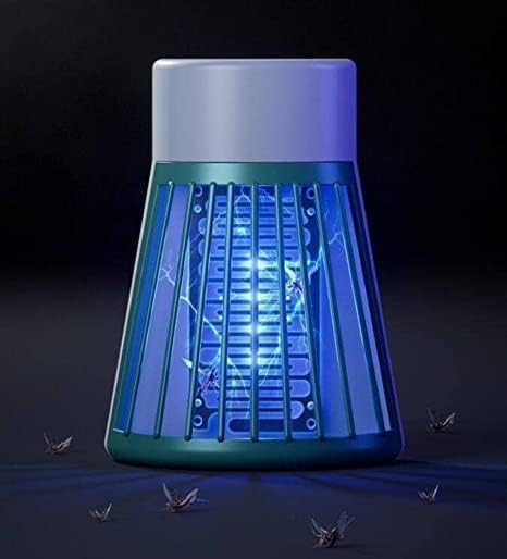 MEXONIC Mosquito Lamp Eco-Friendly LED Killer Machine USB-Powered Indoor Bug Zapper for Home Chemical-Free Insect Trap Safe Kids & Pets Easy to Clean Lamp, Electronic Lamp (Plug Mosquito LAMP) - Image 2
