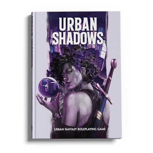 Magpie Games Urban Shadows 2nd Edition Core Book Urban Fantasy RPG with Factions and Intrigue - Image 1