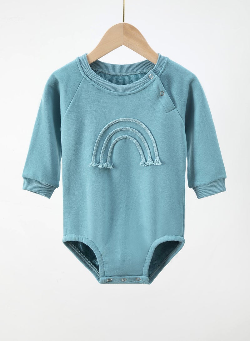 Baby clothes, cotton clothing, winter cotton A-level spring and autumn sets, autumn and winter hoodies, thick jumpsuit, suitable for 0-18M  - Image 1