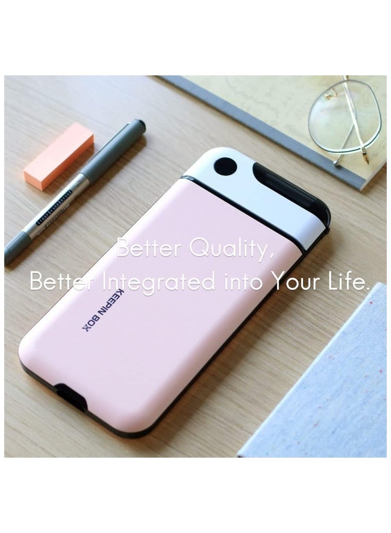 Cell Phone Lock Box with Timer, Portable Time Lock Box for iPhone and Android Phone, Help to Focus, Prevent Phone Addiction, Portable,Timed,Control Self, Prevent Phone Addiction (Pink) - Image 4