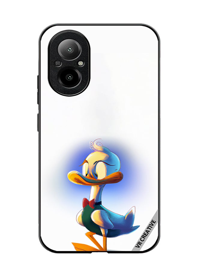 VR CREATIVE Protective Case Cover For Realme C67 4G Donald Duck Design Multicolour - Image 1