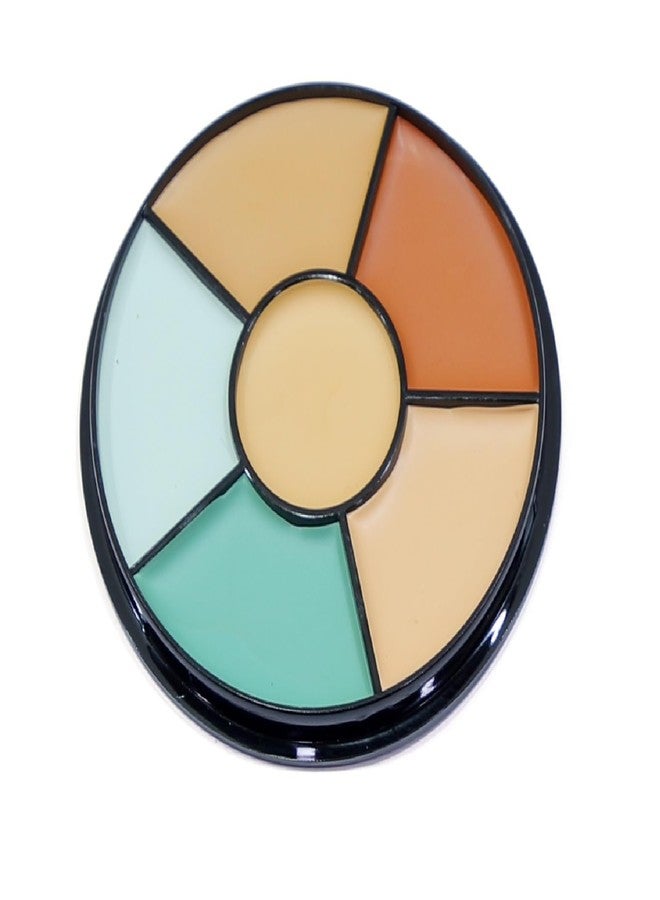 ASF Concealer Palette Waterproof With Full Coverage |Easily Blendable | 3 in 1 Palette- Conceal Corect & Contour | Crease Resistance |Long Lasting |Oil Control with Matte Finish | Toxic & Cruelty Free | 6in1 Shades Concealer - 01 - Image 1