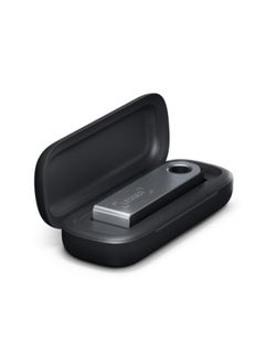 Ledger Nano S Plus Case | Secure & Protective Storage Case for Ledger Nano S Plus Hardware Wallet, Portable and Lightweight | Pebble Finish  - Black  - Image 2
