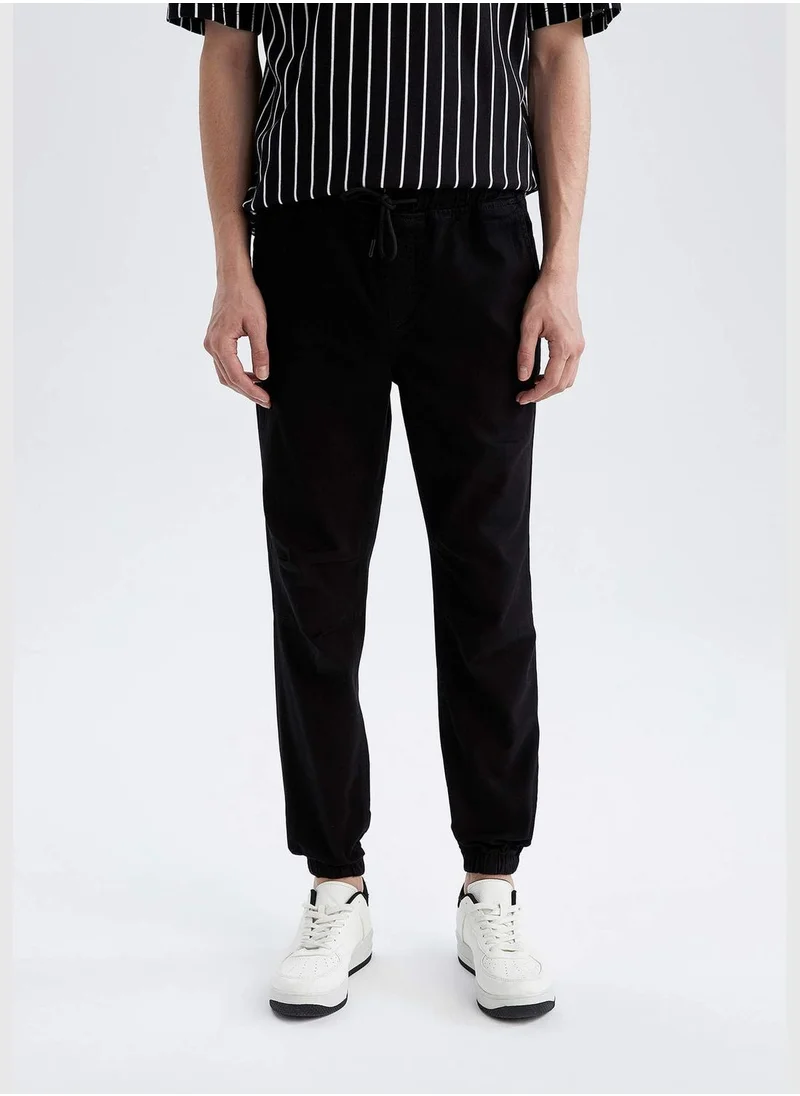 DeFacto Basic Tie Waist Ruched Joggers