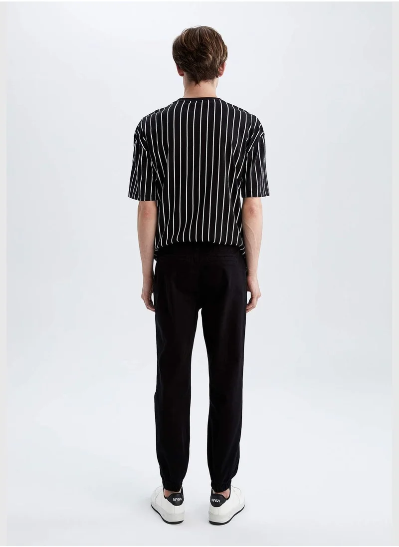 DeFacto Basic Tie Waist Ruched Joggers