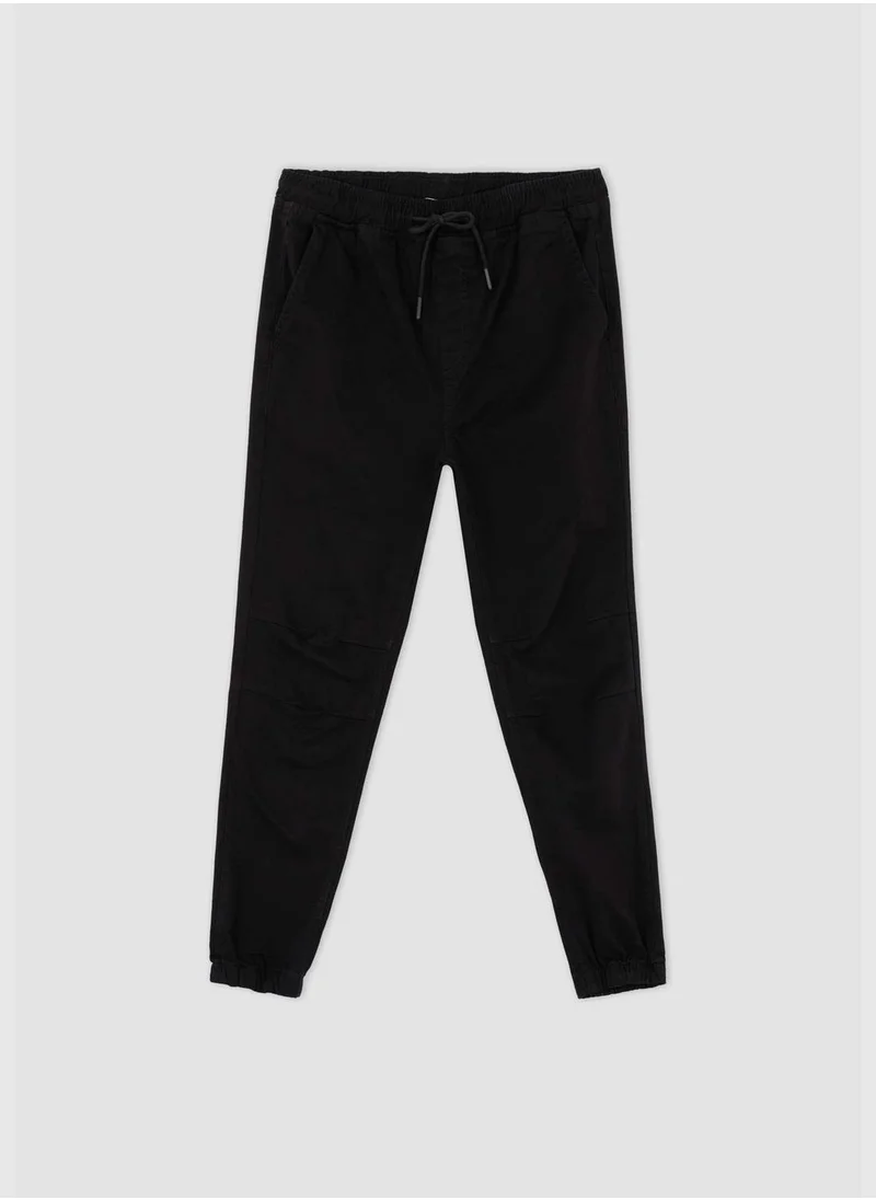 DeFacto Basic Tie Waist Ruched Joggers