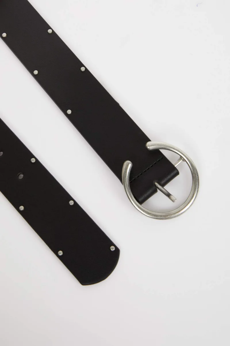 ديفاكتو Woman Faux Leather Jean Belt