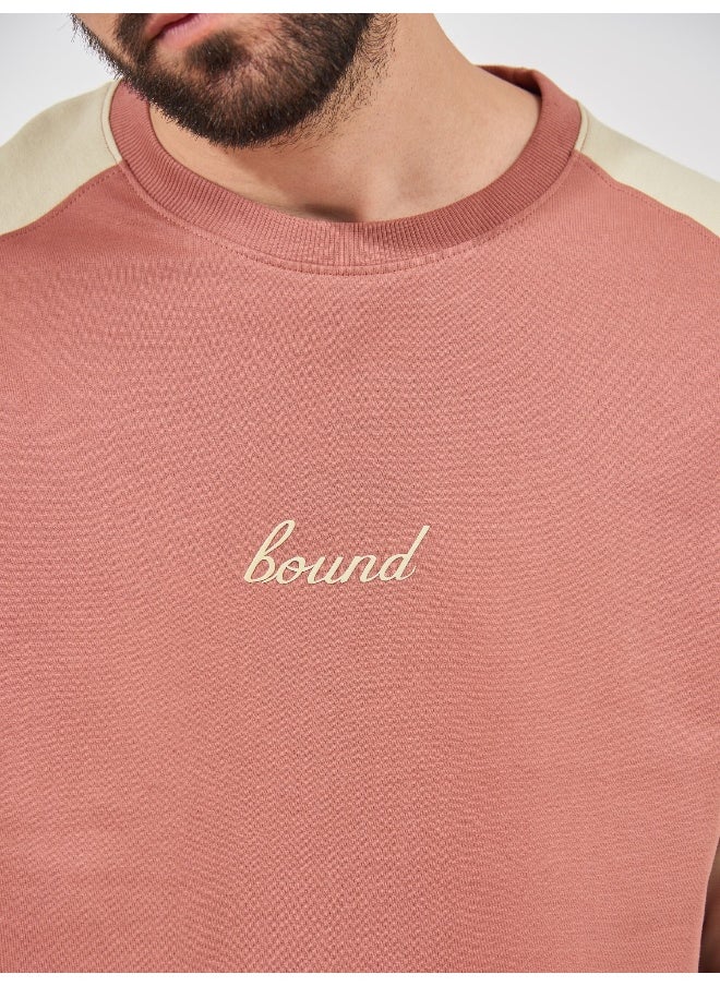 Maniac Maniac Men Printed Round Neck Raglan Sleeve Onion Cotton T-Shirt  - Image 4