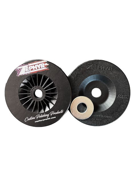 Zephyr Custom POLISHING Products SFPR58-4 Airway Buff Safety Flange Kit