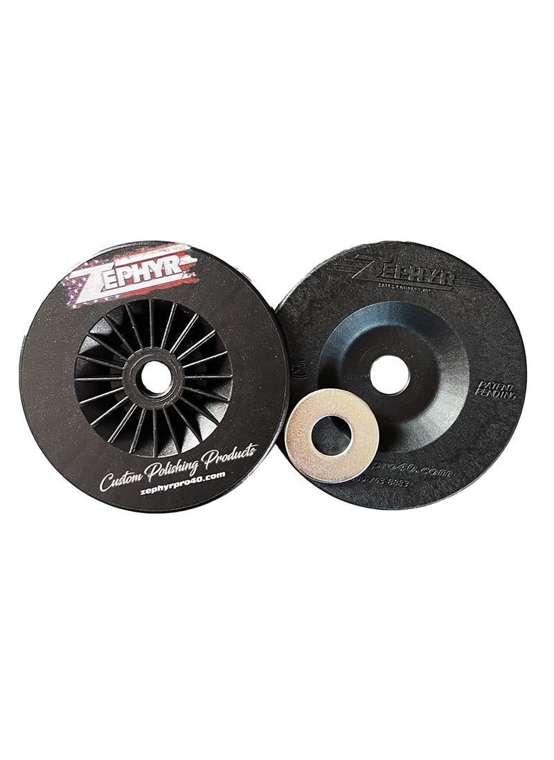 ZEPHYR Zephyr Custom POLISHING Products SFPR58-4 Airway Buff Safety Flange Kit  - Image 1