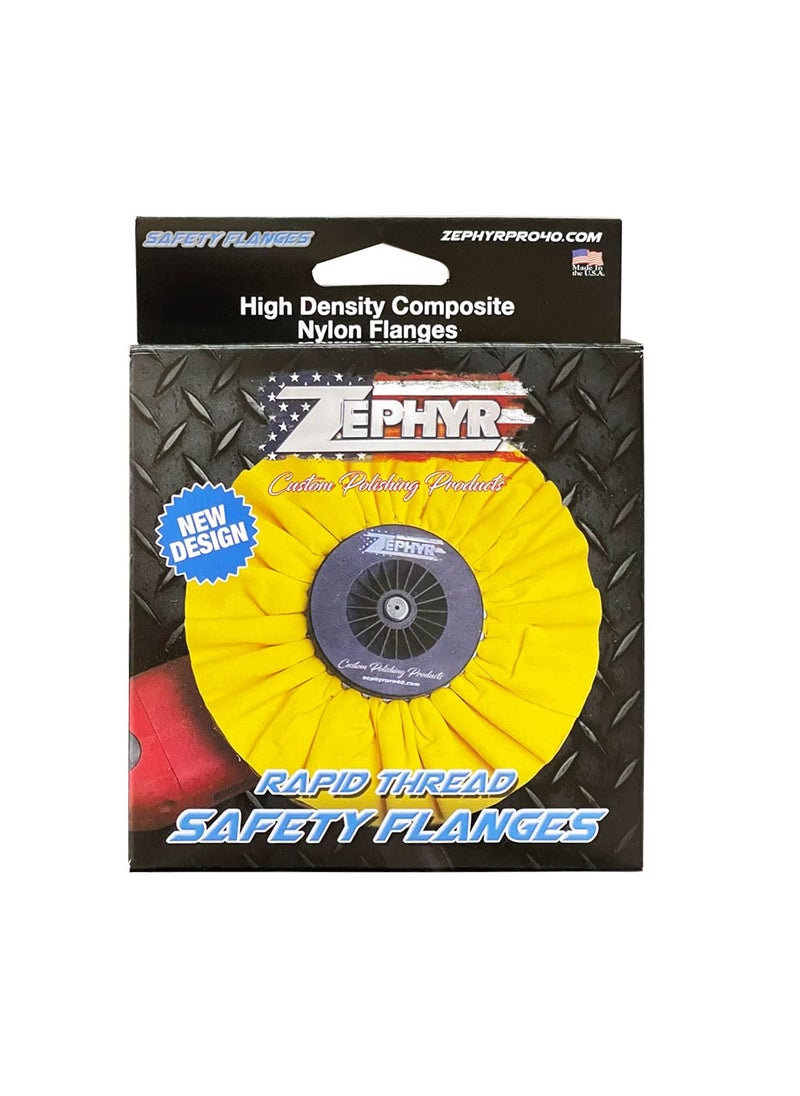 ZEPHYR Zephyr Custom POLISHING Products SFPR58-4 Airway Buff Safety Flange Kit  - Image 2