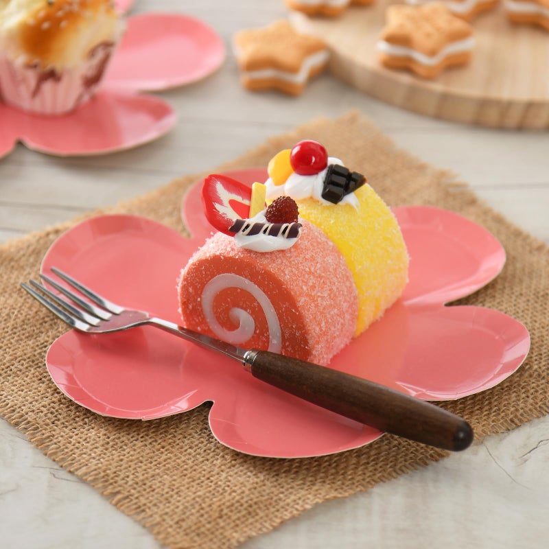 GGBOY 40PCS Daisy Plates Flower Paper Plates  8"" Daisy Paper Plates Flower Plates Disposable  Groovy Plates Spring Daisy Party Paper Plates Cute Flower Shaped Paper Plates Daisy Party Supplies - Image 2