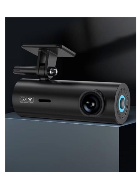 Car DVR Black Box Mini Camera Dashcam Front And Rear 2K Dash Cam For Car 24 Hour Parking Monitoring Loop Recording Voice Prompts