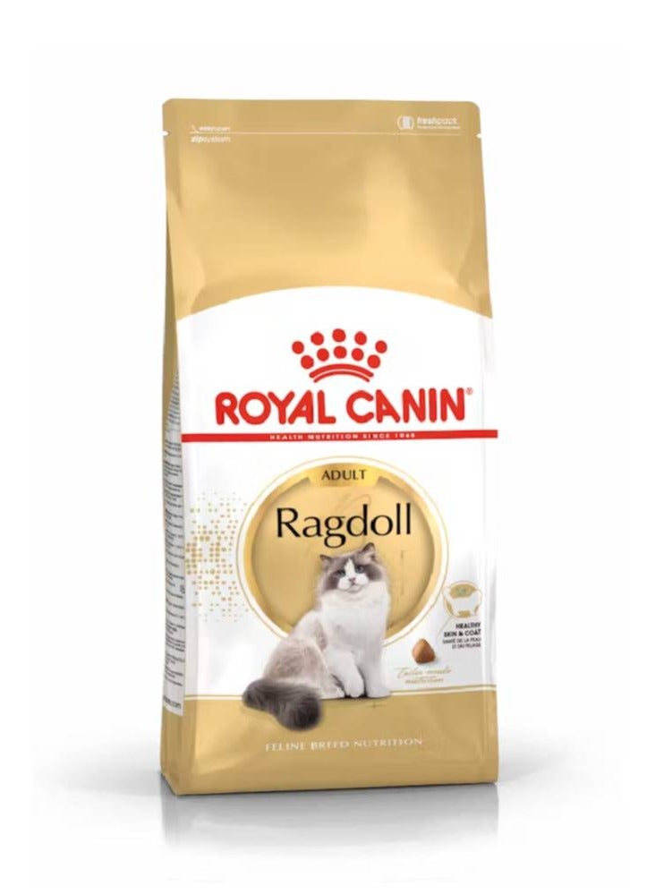 تغذية سلالة القطط رagdoll البالغة 2 كجم