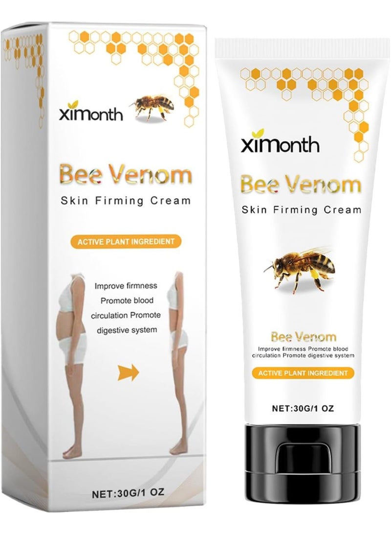 SOLARAE Firming Body Cream, Anti Cellulite Cream with Bee Venom, Skin Improve Skin ElasticityLotion, Natural Bee Venom Cream for Tighten, & Hydrate Look Of Legs, Arms, Tummy, Butt, & Thighs - Image 1