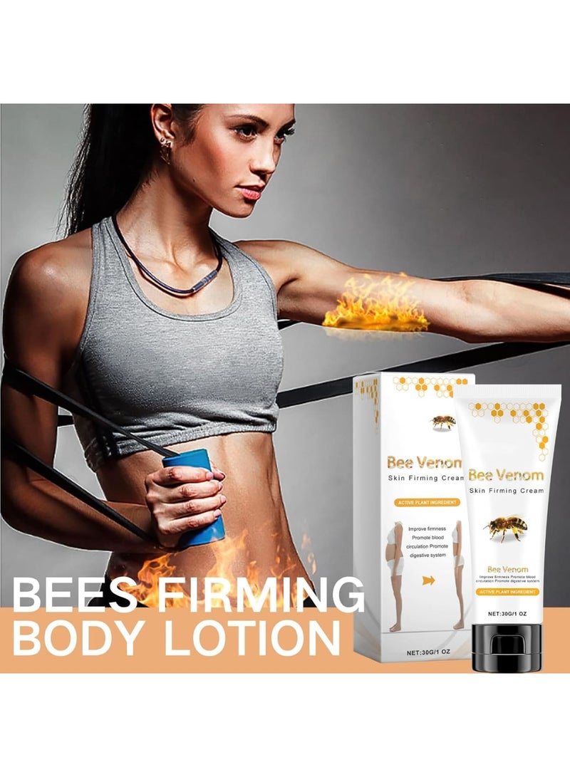 SOLARAE Firming Body Cream, Anti Cellulite Cream with Bee Venom, Skin Improve Skin ElasticityLotion, Natural Bee Venom Cream for Tighten, & Hydrate Look Of Legs, Arms, Tummy, Butt, & Thighs - Image 3
