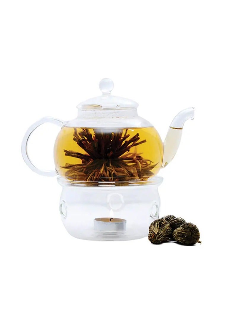 تيلاند شاي كروي سائب من الأقحوان الأصفر الثلاثي المزهر الطبيعي، عطري قوي، أوراق فضفاضة، إنتاج منعش، أوراق ممزوجة، تخفيف التوتر ودعم الصحة - Image 2