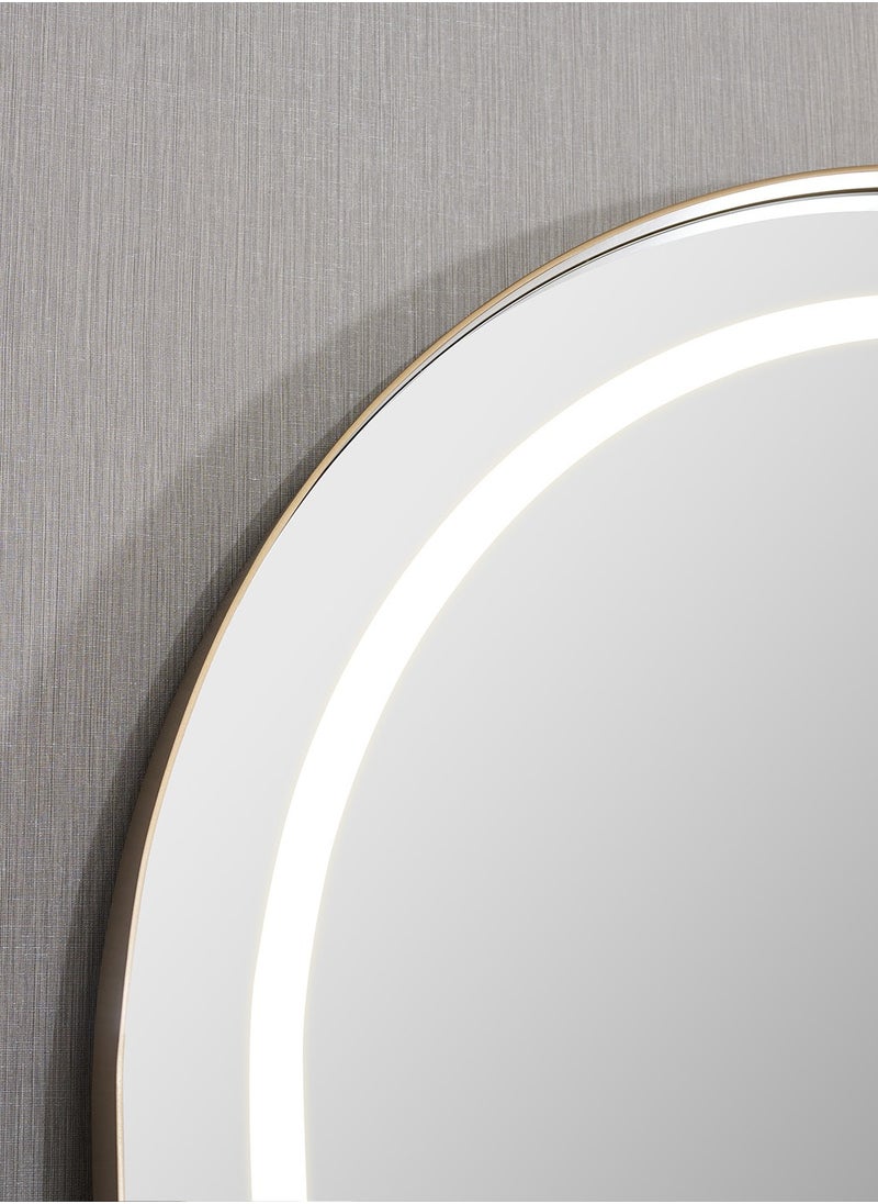 AL HUZAIFA FURNITURE - Iris Mirror With Led Light - Image 1