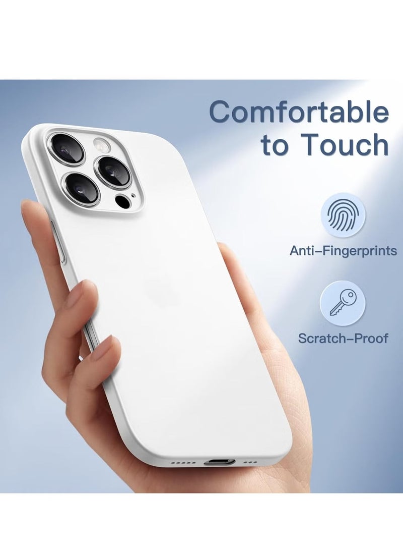 TIGER Ultra-Slim 0.35mm Case for iPhone 16 Pro Max (6.9 Inch) – Lightweight Matte Finish, Full Camera Lens Protection, Minimalist Hard Cover – Slim, Durable, Anti-Scratch, and Perfect Fit - Image 4