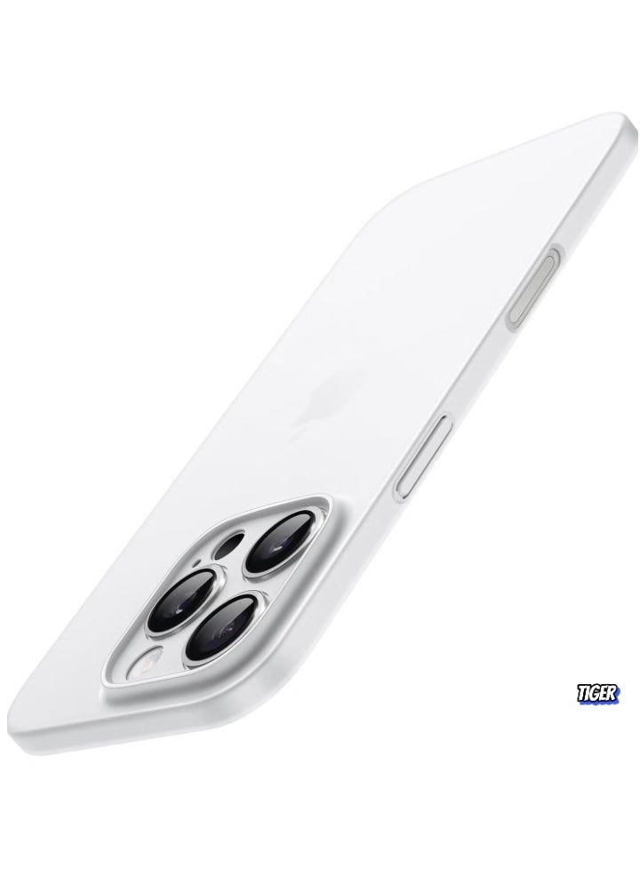 TIGER Ultra-Slim 0.35mm Case for iPhone 16 Pro Max (6.9 Inch) – Lightweight Matte Finish, Full Camera Lens Protection, Minimalist Hard Cover – Slim, Durable, Anti-Scratch, and Perfect Fit - Image 1