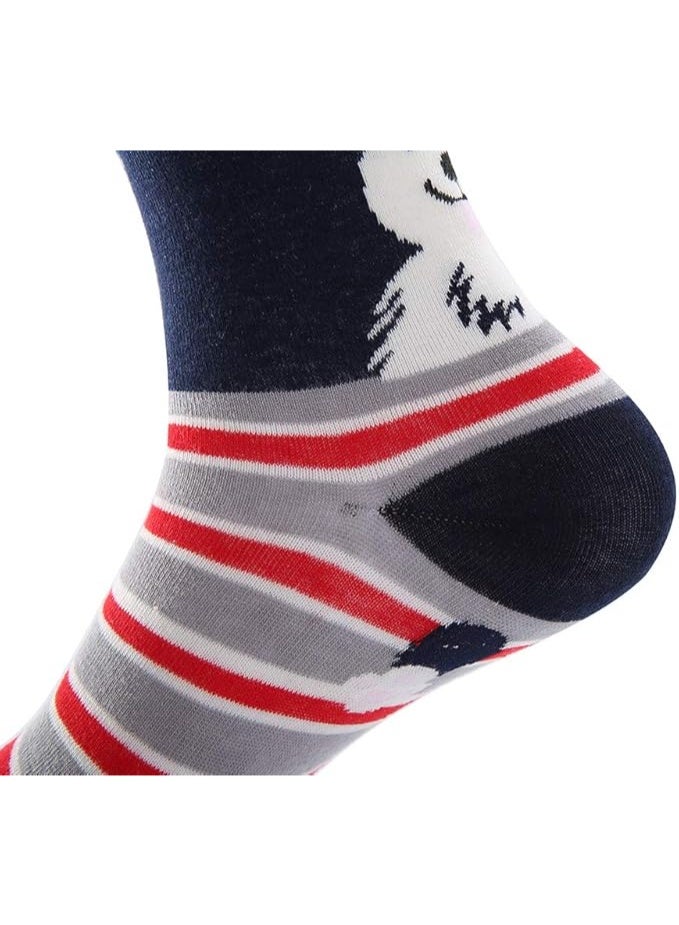 Bukela Womens Grils Cute Animal Socks, Dog Cat Socks, Novelty Funny Crew Sock, Animal Gifts for Women Dog and Cat Lovers - Image 4