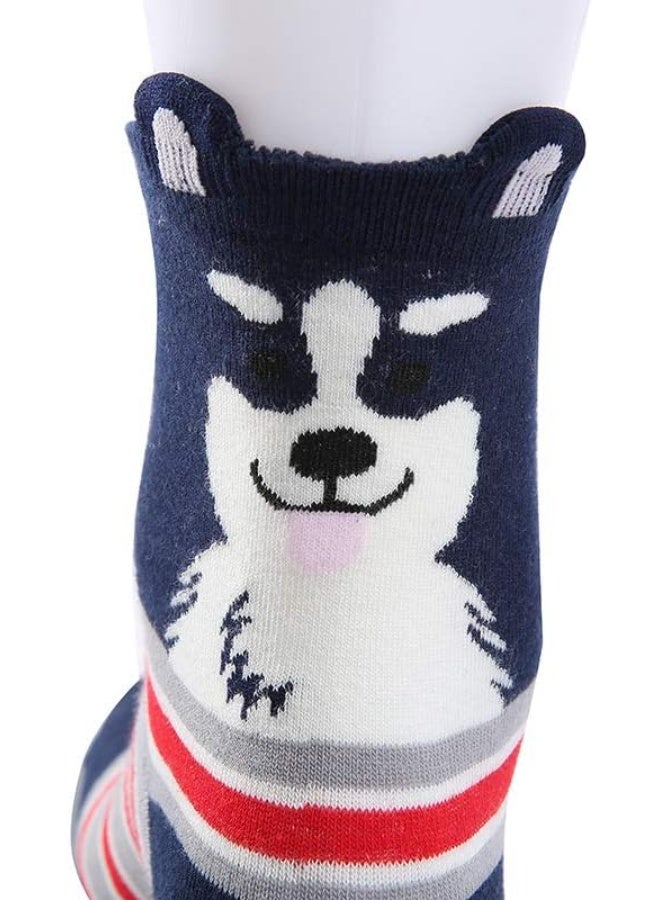 Bukela Womens Grils Cute Animal Socks, Dog Cat Socks, Novelty Funny Crew Sock, Animal Gifts for Women Dog and Cat Lovers - Image 5