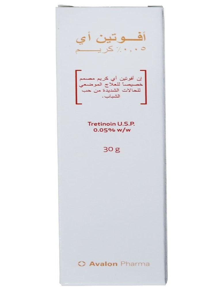 Avalon - Avotin A 0.05% Cream Is Indicated For The Treatment Of Ance 30 gm - Image 1