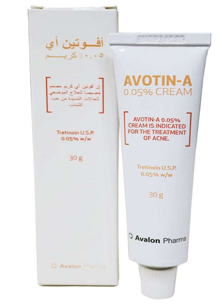 Avalon - Avotin A 0.05% Cream Is Indicated For The Treatment Of Ance 30 gm - Image 1