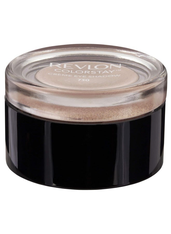 Revlon Crème Eyeshadow, ColorStay 24 Hour Eye Makeup, Highly Pigmented Cream Formula in Blendable Matte & Shimmer Finishes, 710, 0.18 Oz Caramel - Image 1