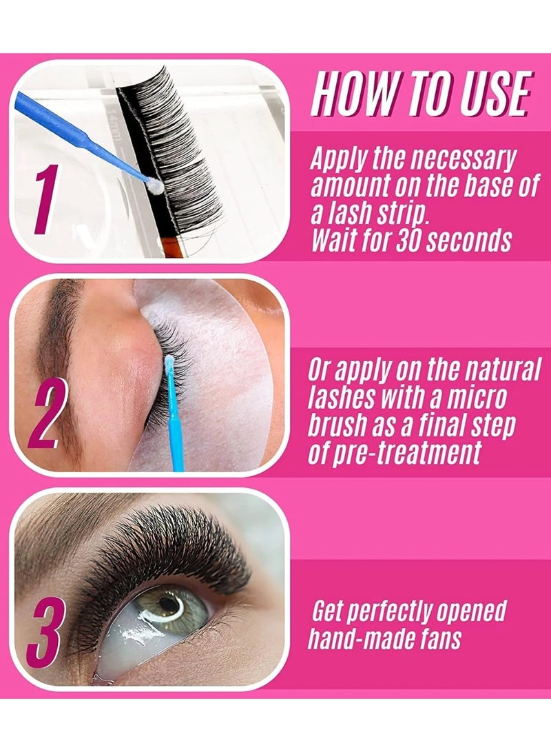Stacy Lash Stacy Lash Super Booster for Eyelash Extensions / 0.50fl. oz. / 15ml / Eyelash Primer/Accelerated Lash Bond/Lash Extension Glue Activator/Professional Use/Lash Tech Supplies/for Low Humidity  - Image 4