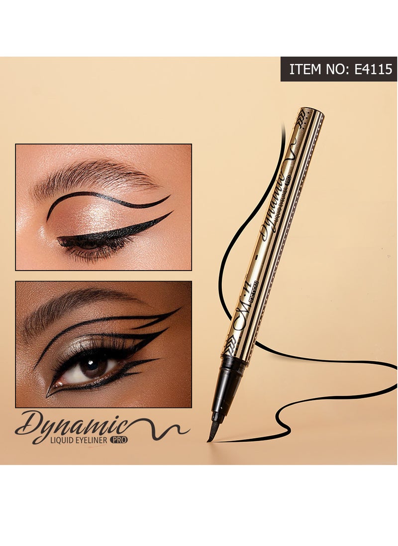 Menow All New Longlasting Dynamic Liquid Eyeliner - 1g - 1 Black  - Image 5