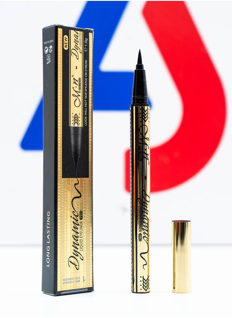 Menow All New Longlasting Dynamic Liquid Eyeliner - 1g - 1 Black  - Image 3