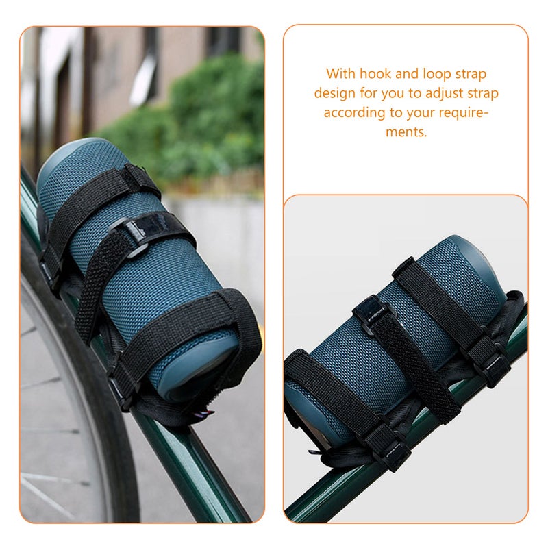 Bicycle Water Bottle Mount, Durable Nylon Strap for Bike Accessories, Adjustable Design - Image 5