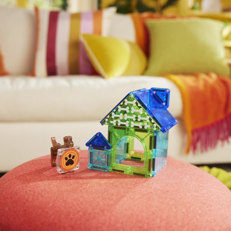 MAGNA-TILES مجموعة بيت الكلب 13 قطعة - Image 2