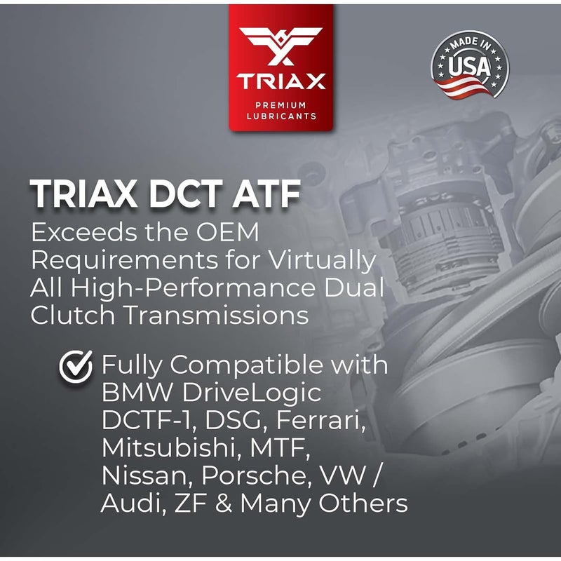 TRIAX زيت نقل الحركة ثرياكس DCT ATF - سائل نقل حركة مزدوج القابض بالكامل الاصطناعي - Image 3