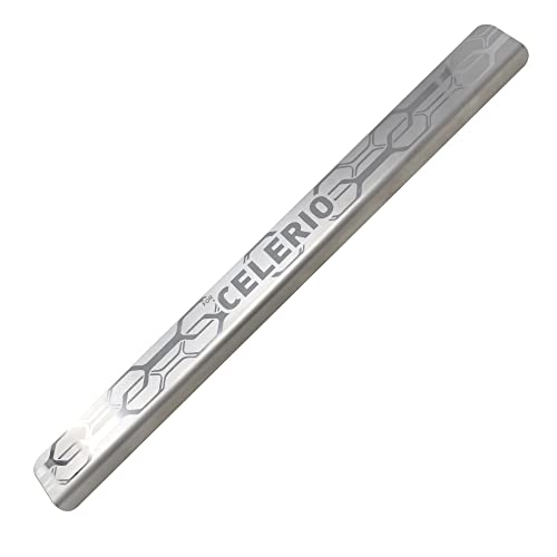 GFX Car Door Still Guard - Stainless Steel, Protects Painted Edges from Scuffs or Scratches Compatible with Celerio Set of 4Pcs (After-Market) Model - 2021 Onwards - Image 4