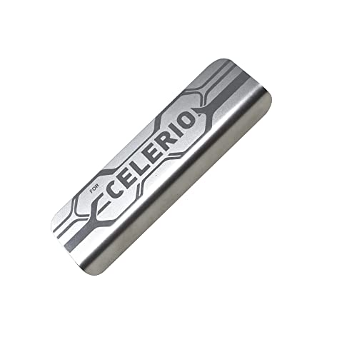 GFX Car Door Still Guard - Stainless Steel, Protects Painted Edges from Scuffs or Scratches Compatible with Celerio Set of 4Pcs (After-Market) Model - 2021 Onwards - Image 5