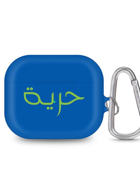 StylePods Case for Airpods 3rd Gen Case With Anti-Lost Keychain - Freedom