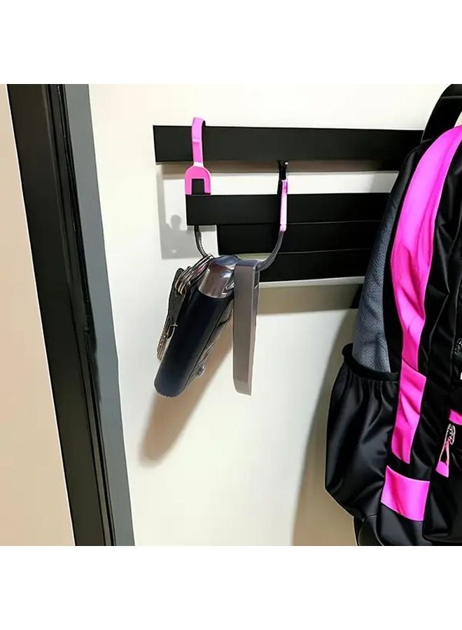 1pc Durable Metal Keychain Pry Bar Portable Tool with Textured Grip for Car Keys Wallet Backpacks - Image 3